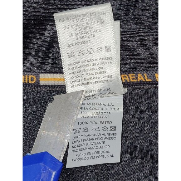 Redondo Real Madrid Black Away UEFA FINAL 1999 2000 Soccer Jersey XL SKU# 627113 - Picture 8 of 10